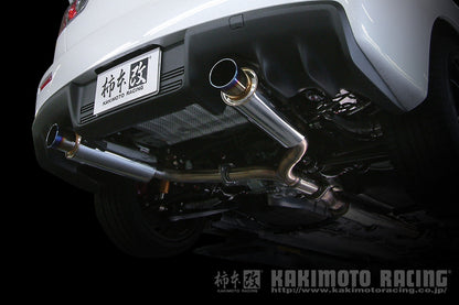 柿本改 Regu.06 & R ランサーエボリューションX CBA-CZ4A '08 9_M C前 2007/10〜2008/9 【M21328】 マフラー カキモト カキモト レグ06 & R