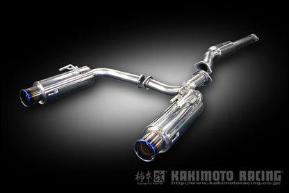 柿本改 Regu.06 & R ランサーエボリューションX CBA-CZ4A '08 9_M C前 2007/10〜2008/9 【M21328】 マフラー カキモト カキモト レグ06 & R