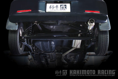 柿本改 hyper GTbox Rev. eKワゴン DBA-H82W 2006/10〜2010/3 【M41316】 マフラー カキモト カキモト ハイパーGTボックス レブ