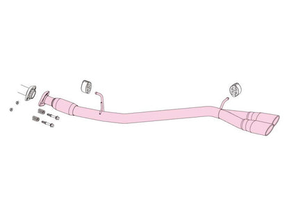 FUJITSUBO authorize A-S ノア DBA-ZRR85Ｗ H26.1〜R1.1（2014.1〜2019.1） 【360-27442】 マフラー フジツボ オーソライズ A-S