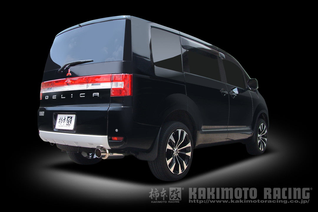 柿本改 hyper GTbox Rev. デリカD5 DBA-CV5W 2007/5〜2010/3 【M41327】 マフラー カキモト カキモト ハイパーGTボックス レブ