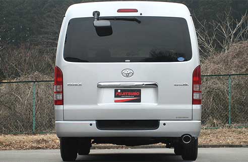 FUJITSUBO authorize A-S ＋BGテールオプション ハイエース CBA-TRH219W H19.8〜H26.12（2007.8〜2014.12） 【360-28033×1＋BG-OP×1】 マフラー フジツボ オーソライズ A-S＋BGテールOP