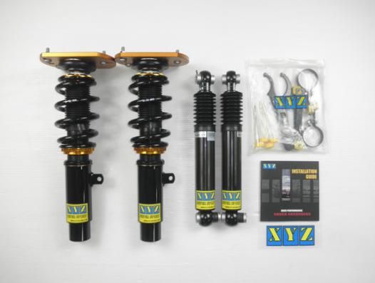 XYZ SSタイプ車高調 PEUGEOT 206 T14/T16/T1/2EK/206RC/206CC 1999〜2008 SS-PE05