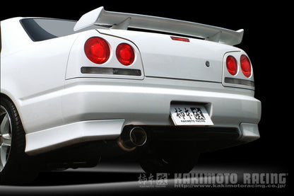 スカイラインセダン ER34 マフラー 柿本改 ハイパーフルメガN1+Rev 