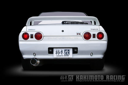 柿本改 Regu.06 & R スカイライン クーペ(2ドア) セダン(4ドア) E-HNR32 1989/5〜1993/8 【N21308】 マフラー カキモト カキモト レグ06 & R