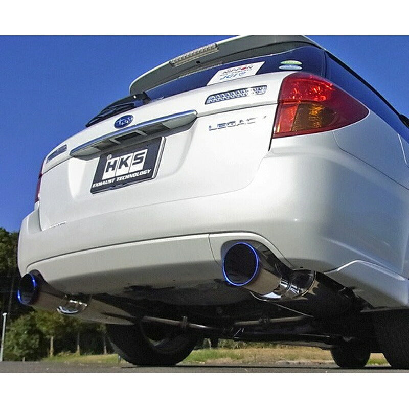 HKS Super Turbo Muffler レガシィツーリングワゴン BP5 03/05-09/04 【31029-AF003】 マフラー Super Turbo Muffler エッチケーエス スーパーターボマフラー