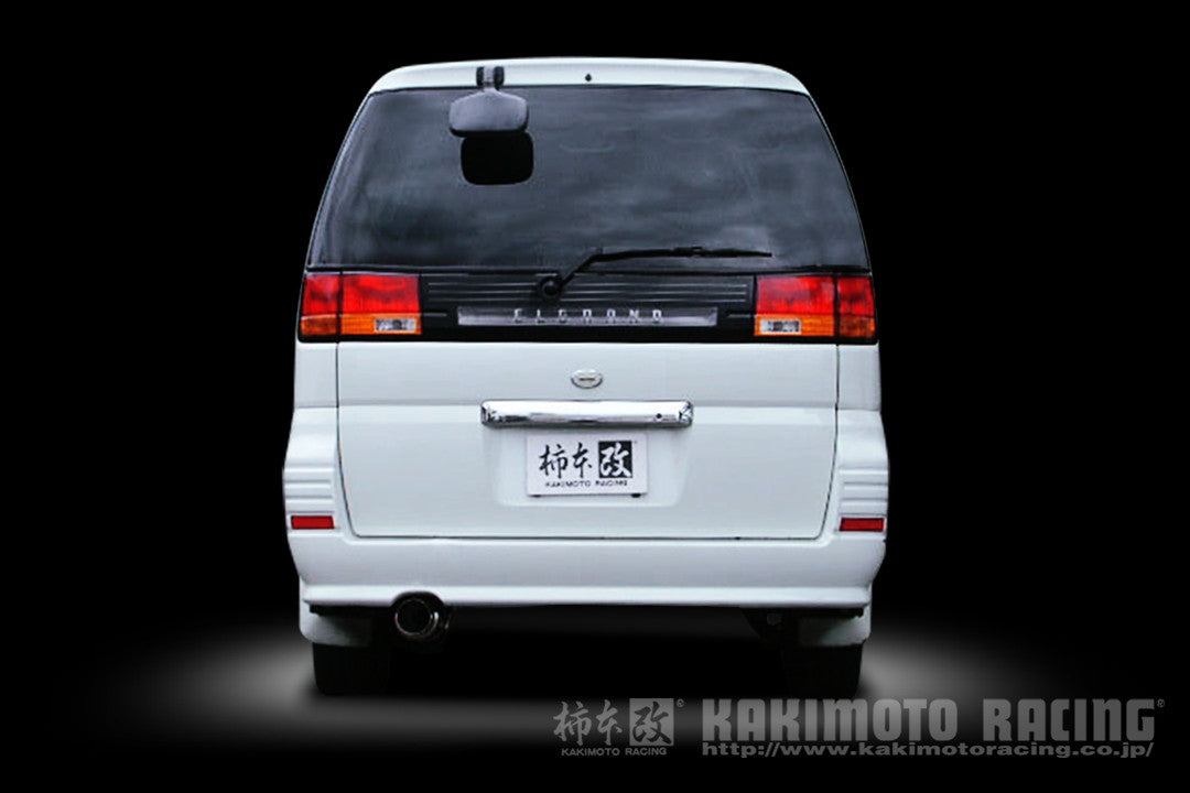 柿本改 hyper GTbox Rev. エルグランド GH-APWE50 2000/8〜2002/5 【N41356】 マフラー カキモト カキモト ハイパーGTボックス レブ