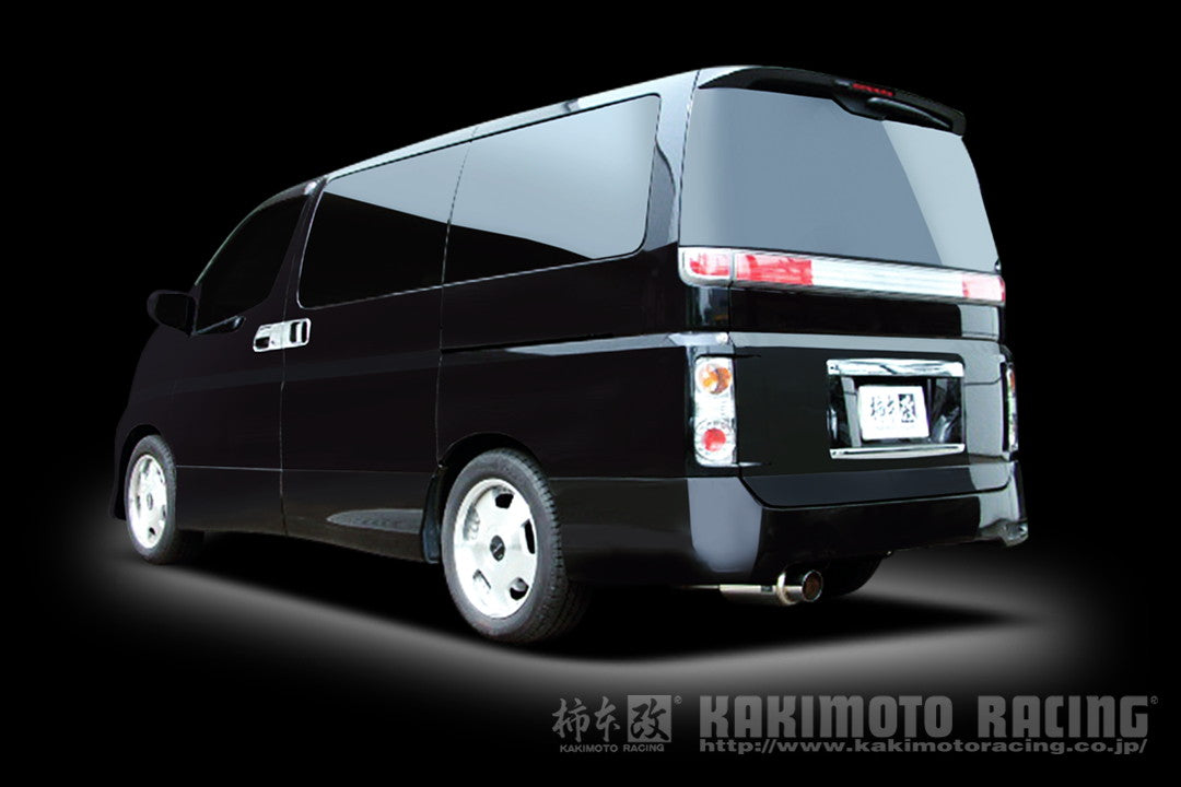 柿本改 hyper GTbox Rev. エルグランド CBA-MNE51 2004/8〜2010/3 【N41361】 マフラー カキモト カキモト ハイパーGTボックス レブ