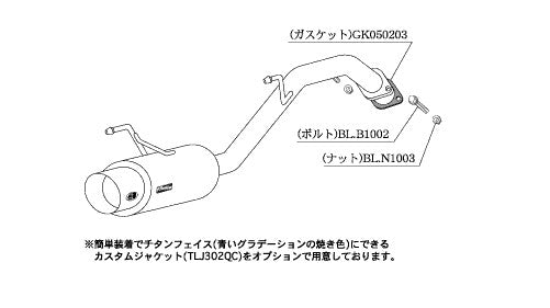 柿本改 hyper GTbox Rev. キューブキュービック DBA-YGZ11 2005/5〜2008/11 【N41363】 マフラー カキモト カキモト ハイパーGTボックス レブ