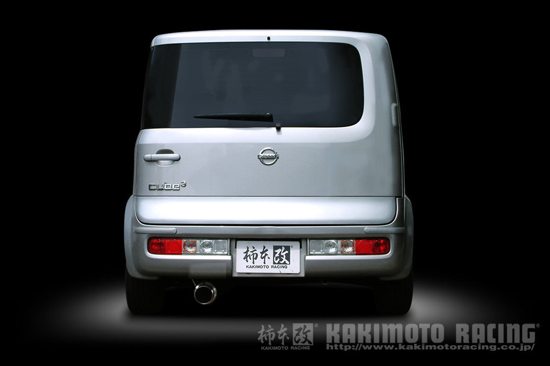 柿本改 hyper GTbox Rev. キューブ DBA-YZ11 2005/5〜2008/11 【N41363】 マフラー カキモト カキモト ハイパーGTボックス レブ