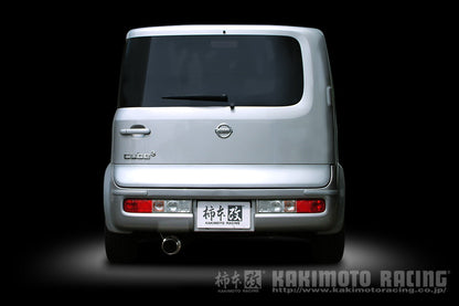 柿本改 hyper GTbox Rev. キューブ DBA-YZ11 2005/5〜2008/11 【N41363】 マフラー カキモト カキモト ハイパーGTボックス レブ