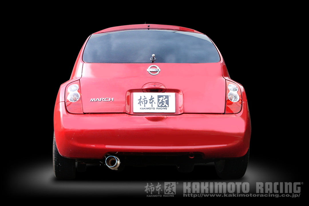 柿本改 GTbox 06&S マーチ UA CBA DBA-AK12 '05 8_M C後 2005/8〜2007/6 【N42360】 マフラー カキモト カキモト GTボックス 06&S