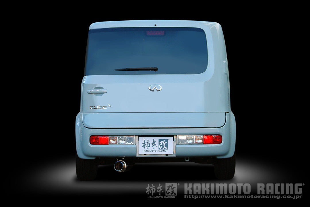 柿本改 GTbox 06&S キューブ DBA-YZ11 2005/5〜2008/11 【N42363】 マフラー カキモト カキモト GTボックス 06&S