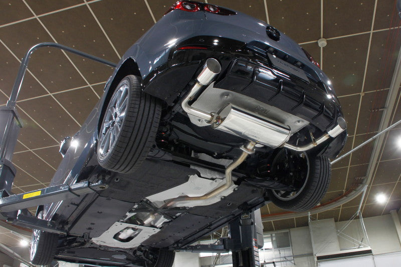 FUJITSUBO authorize A-S ＋BGテールオプション左右 MAZDA3ファストバック 6BA-BP5P R4.9〜R5.6（2022.9〜2023.6） 【360-42641×1＋BG-OP2×1】 マフラー フジツボ オーソライズ A-S＋BGテールOP左右