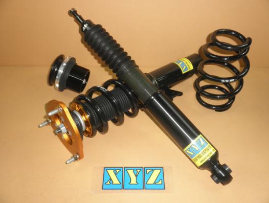 XYZ SSタイプ車高調 AUDI A3 スポーツバック クワトロ ABA-8PBMJF/GH-8PBMJF/ABA-8PBUBF/GH-8PBUBF/ABA-8PCCZF/GH-8PCCZF 2004〜2013 SS-AU05