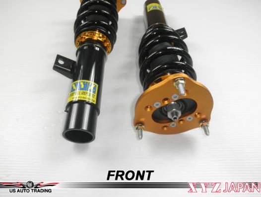 XYZ SSタイプ車高調 AUDI A3 スポーツバック クワトロ ABA-8PBMJF/GH-8PBMJF/ABA-8PBUBF/GH-8PBUBF/ABA-8PCCZF/GH-8PCCZF 2004〜2013 SS-AU05