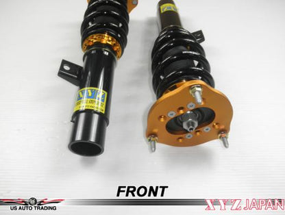 XYZ SSタイプ車高調 AUDI A3 スポーツバック クワトロ ABA-8PBMJF/GH-8PBMJF/ABA-8PBUBF/GH-8PBUBF/ABA-8PCCZF/GH-8PCCZF 2004〜2013 SS-AU05