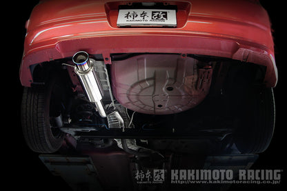 柿本改 GTbox 06&S ティーダ DBA-JC11 2005/12〜2010/3 【N42372】 マフラー カキモト カキモト GTボックス 06&S