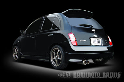 柿本改 GTbox 06&S マーチ DBA-AK12 '05 8_M C後 2005/8〜2010/3 【N42377】 マフラー カキモト カキモト GTボックス 06&S