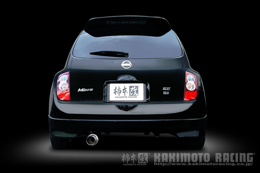 柿本改 GTbox 06&S マーチ DBA-AK12 '05 8_M C後 2005/8〜2010/3 【N42377】 マフラー カキモト カキモト GTボックス 06&S