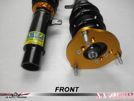 XYZ SSタイプ車高調 AUDI A3 スポーツバック ABA-8PBSE/ABA-8PCAX/ABA-8PBYT/ABA-8PBZB/ABA-8PCDA/ABA-8PBLR/ABA-8PBLX/ABA-8PBVY/ABA-8PAXX/ABA-8PBWA