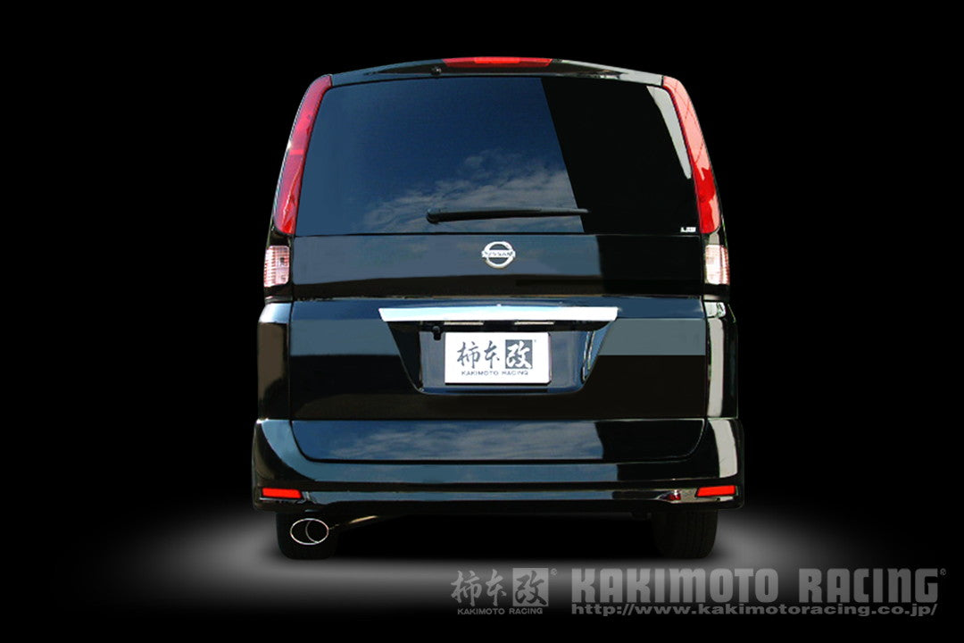 柿本改 KRnoble Ellisse クリスタル セレナ DBA-CC25 2006/6〜2010/3 【N51373A】 マフラー カキモト カキモト KRノーブルエリッセ クリスタル