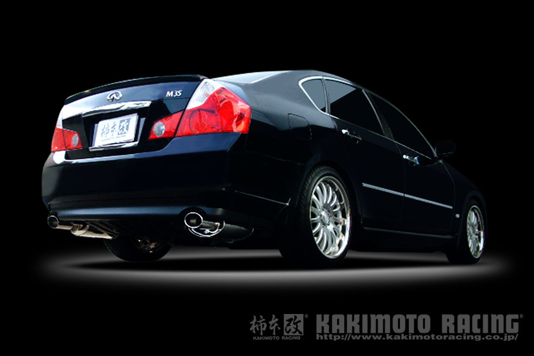 柿本改 KRnoble Ellisse クリスタルAB フーガ CBA-PY50 2004/10〜2007/12 【N51374B】 マフラー カキモト カキモト KRノーブルエリッセ クリスタルAB