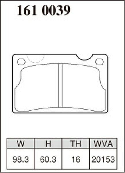 DIXCEL ブレーキパッド ESタイプ VOLVO 240 AB230/AB230W 1979〜1993 フロント左右セット 1610039