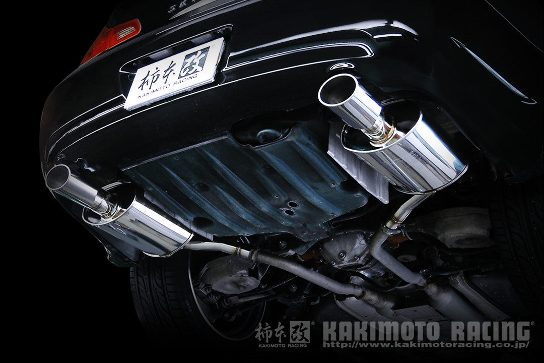 柿本改 KRnoble Ellisse ブラックダイヤ スカイライン セダン(4ドア) DBA-V36 2006/11〜2010/3 【N51375C】 マフラー カキモト カキモト KRノーブルエリッセ ブラックダイヤ