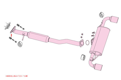 FUJITSUBO authorize A-R GRヤリス 5BA-MXPA12 R2.9〜（2020.9〜） 【550-21235】 マフラー フジツボ オーソライズ A-R