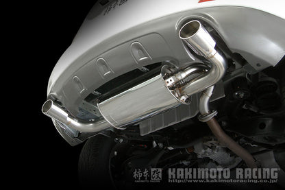 柿本改 KRnoble Ellisse ブラックダイヤ ムラーノ CBA-TNZ51 2008/9〜2010/3 【N51384C】 マフラー カキモト カキモト KRノーブルエリッセ ブラックダイヤ