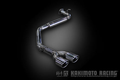 柿本改 KRnoble Ellisse クリスタルAB セレナ DBA-C27 2016/8〜2019/8 【N523112B】 マフラー カキモト カキモト KRノーブルエリッセ クリスタルAB