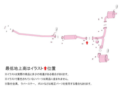 FUJITSUBO authorize A-R ZR-V eHEV 6AA-RZ4 R5.4〜（2023.4〜） 【550-58415】 マフラー フジツボ オーソライズ A-R