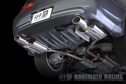 柿本改 KRnoble Ellisse ブラックダイヤ スカイライン セダン(4ドア) DBA-KV36 2010/4〜2014/2 【N52375C】 マフラー カキモト カキモト KRノーブルエリッセ ブラックダイヤ
