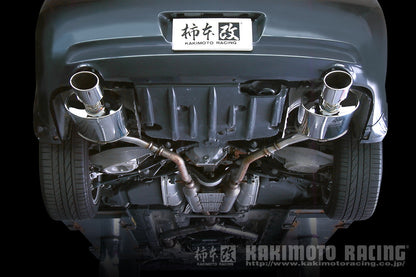 柿本改 KRnoble Ellisse ブラックダイヤ スカイライン セダン(4ドア) DBA-KV36 2008/12〜2010/3 【N52375C】 マフラー カキモト カキモト KRノーブルエリッセ ブラックダイヤ