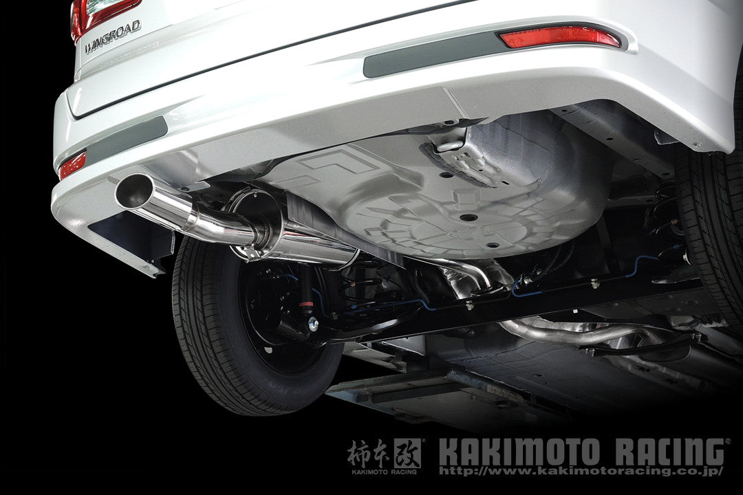 柿本改 KRnoble Ellisse クリスタル ウイングロード DBA-Y12 2005/11〜2010/3 【N52379A】 マフラー カキモト カキモト KRノーブルエリッセ クリスタル