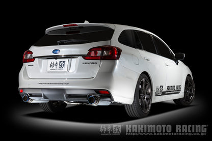 柿本改 Regu.06 & R Singleセンター付 レヴォーグ DBA-VMG 2014/6〜2020/10 【B22353S】 マフラー カキモト カキモト レグ06 & R シングルセンター付