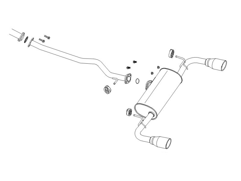 FUJITSUBO authorize A-R ＋BGテールオプション左右 RAV4 6BA-MXAA52 R1.4〜（2019.4〜） 【560-20643×1＋BG-OP2×1】 マフラー フジツボ オーソライズ A-R＋BGテールOP左右