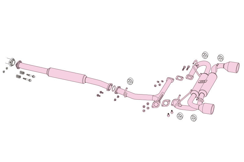 FUJITSUBO authorize A-R typeS 86 DBA・4BA-ZN6 H24.4〜R3.4（2012.4〜2021.4） 【560-23111】 マフラー フジツボ オーソライズ A-R