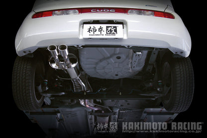 柿本改 KRnoble Ellisse クリスタルAB キューブ DBA-Z12 2008/11〜2010/3 【N52387B】 マフラー カキモト カキモト KRノーブルエリッセ クリスタルAB