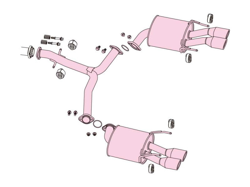 FUJITSUBO authorize A-R ＋BGテールオプション左右 マークX DBA-GRX133 H24.10〜H28.11（2012.10〜2016.11） 【560-24122×1＋BG-OP2×1】 マフラー フジツボ オーソライズ A-R＋BGテールOP左右