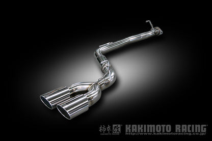 柿本改 KRnoble Ellisse クリスタルAB エルグランド DBA-PE52 2010/8〜2020/10 【N52389B】 マフラー カキモト カキモト KRノーブルエリッセ クリスタルAB