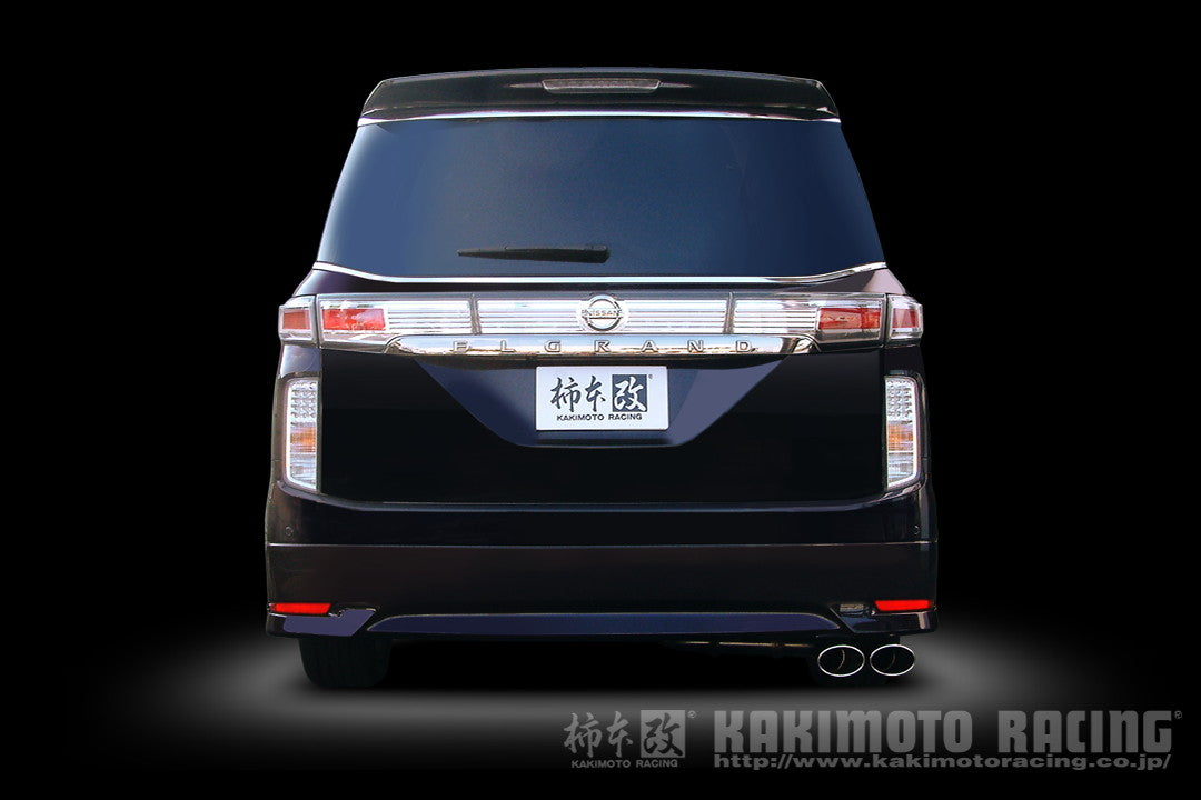 柿本改 KRnoble Ellisse クリスタル エルグランド DBA-PE52 2010/8〜2020/10 【N52389A】 マフラー カキモト カキモト KRノーブルエリッセ クリスタル