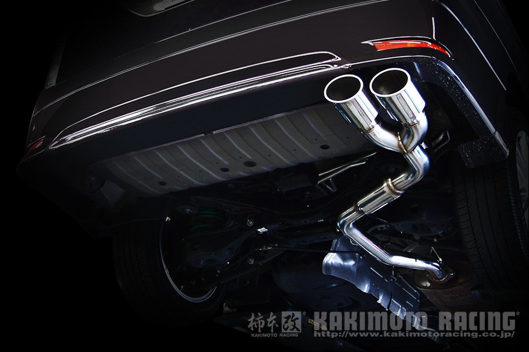 柿本改 KRnoble Ellisse クリスタル エルグランド DBA-PE52 2010/8〜2020/10 【N52389A】 マフラー カキモト カキモト KRノーブルエリッセ クリスタル