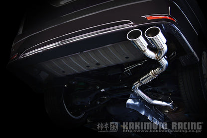 柿本改 KRnoble Ellisse ブラックダイヤ エルグランド DBA-PE52 2010/8〜2020/10 【N52389C】 マフラー カキモト カキモト KRノーブルエリッセ ブラックダイヤ