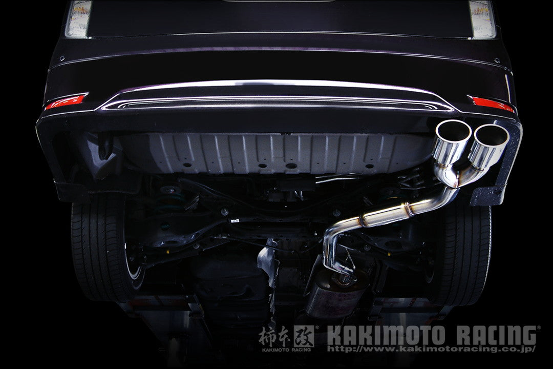 柿本改 KRnoble Ellisse クリスタル エルグランド DBA-PE52 2010/8〜2020/10 【N52389A】 マフラー カキモト カキモト KRノーブルエリッセ クリスタル