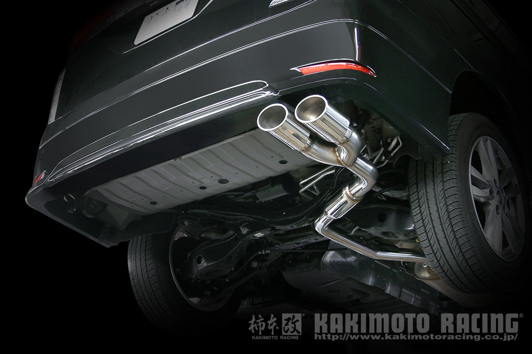 柿本改 KRnoble Ellisse ブラックダイヤ エルグランド DBA-TE52 2010/8〜2020/10 【N52391C】 マフラー カキモト カキモト KRノーブルエリッセ ブラックダイヤ