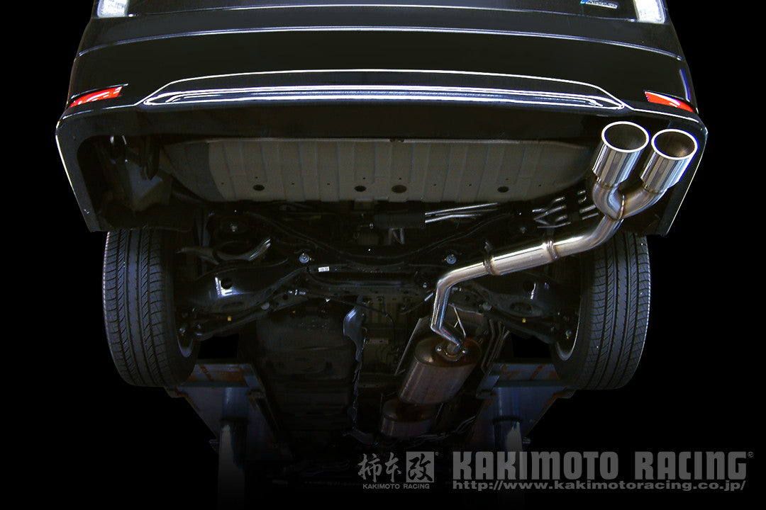柿本改 KRnoble Ellisse ブラックダイヤ エルグランド DBA-TE52 2010/8〜2020/10 【N52391C】 マフラー カキモト カキモト KRノーブルエリッセ ブラックダイヤ