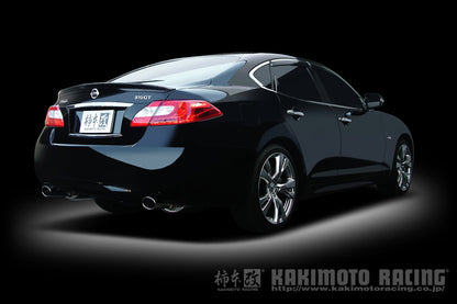 柿本改 KRnoble Ellisse クリスタル フーガ DBA-Y51 2009/11〜2010/3 【N52395A】 マフラー カキモト カキモト KRノーブルエリッセ クリスタル