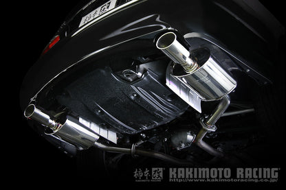柿本改 KRnoble Ellisse クリスタル フーガ DAA-HY51 2010/11〜2020/1 【N52395A】 マフラー カキモト カキモト KRノーブルエリッセ クリスタル